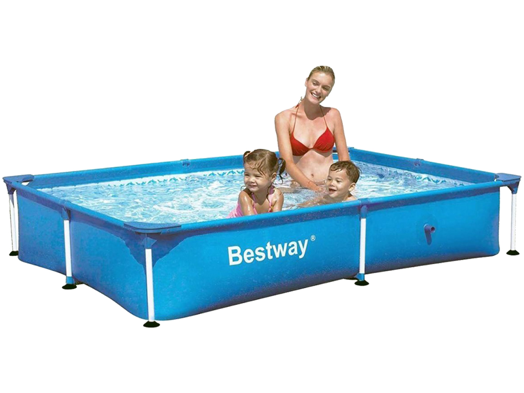 Басейн прямокутний каркасний Steel Pro. Bestway 56401