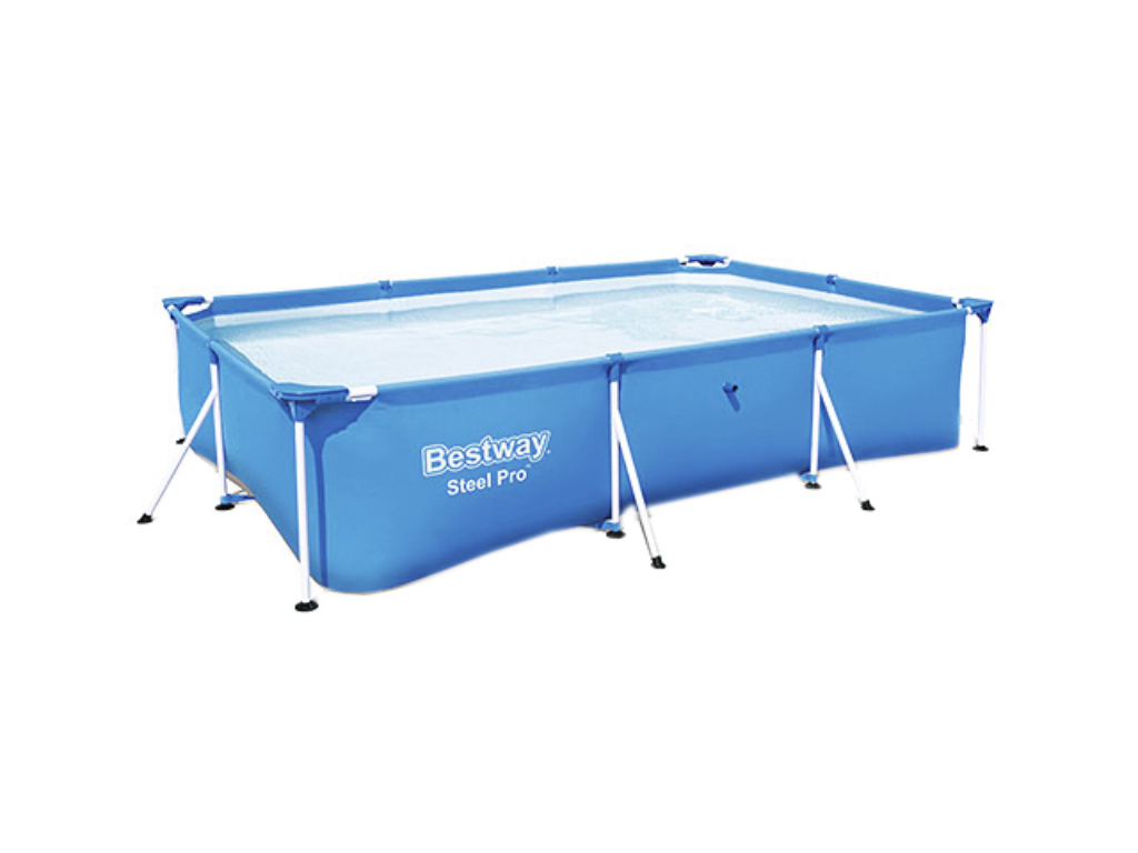 Басейн каркасний прямокутний Steel Pro. Bestway 56404