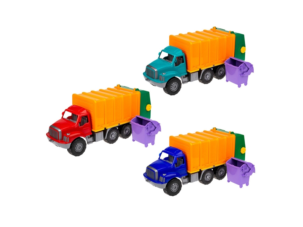 Машина Магирус мусоровоз. Colorplast 0497
