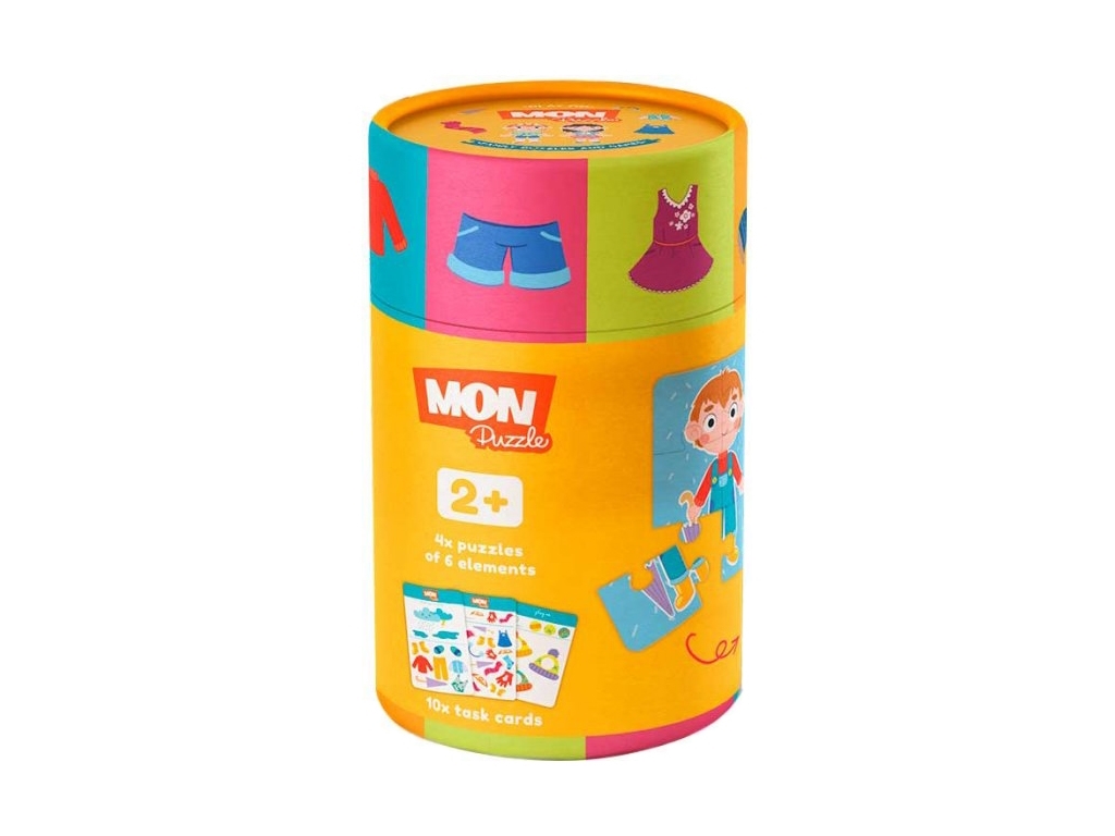 Пазл та гра Одяг та пори року, Mon Puzzle