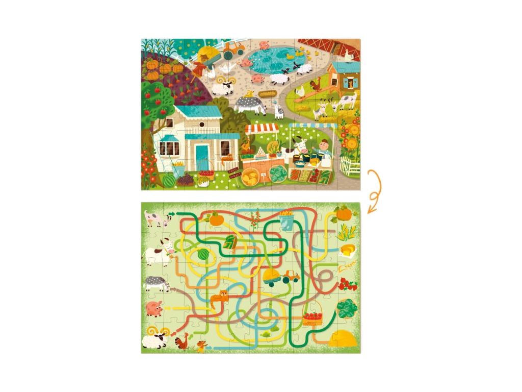 Пазл та гра Обсерваційний, Сільські пригоди, Mon Puzzle
