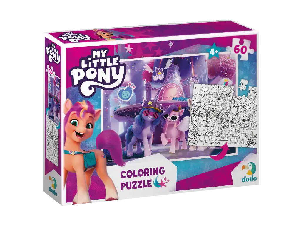 Пазл 2в1 My Little Pony, 60 элементов, DoDo