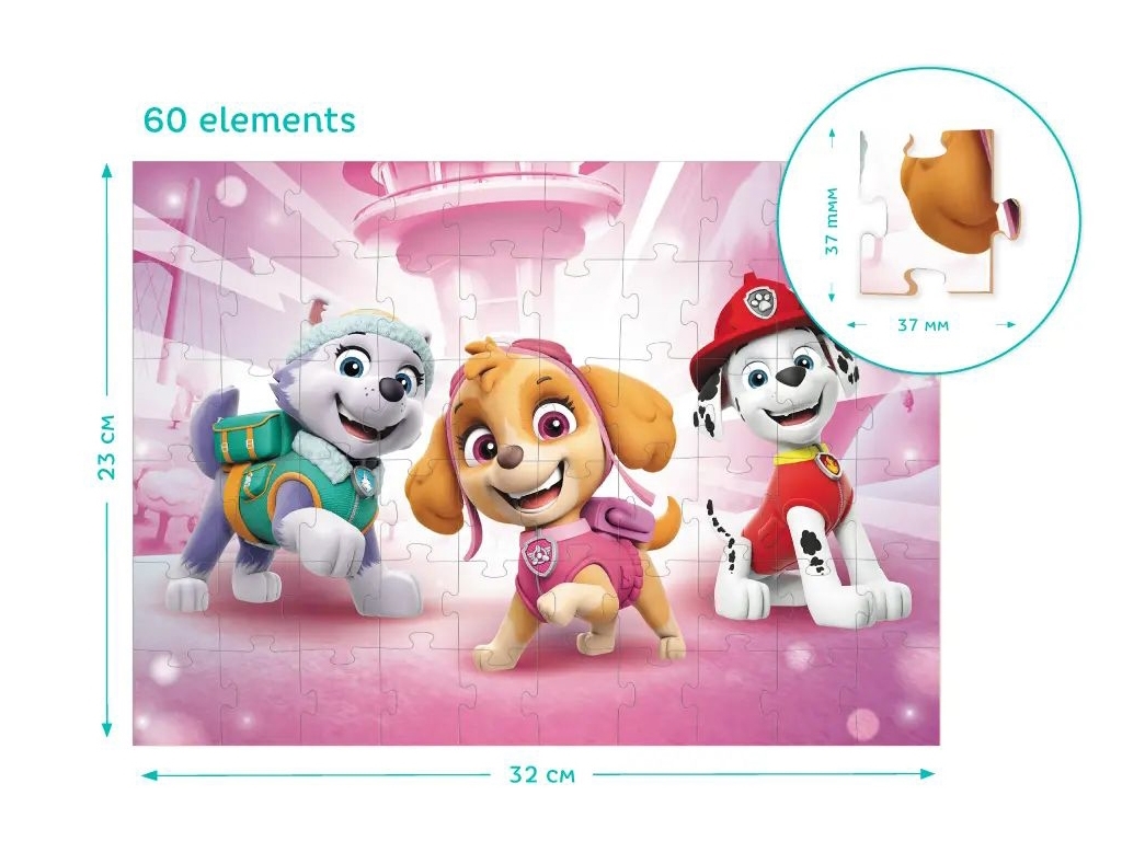 Пазл Paw Patrol, 60 элементов, DoDo 200148