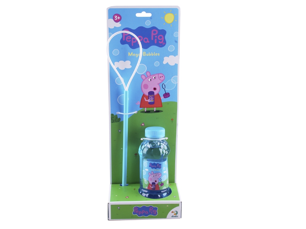 Мильні бульбашки Mega Bubbles Peppa Pig 450мл, DoDo