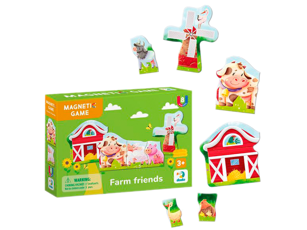 Магнитная игра Друзья с фермы, DoDo
