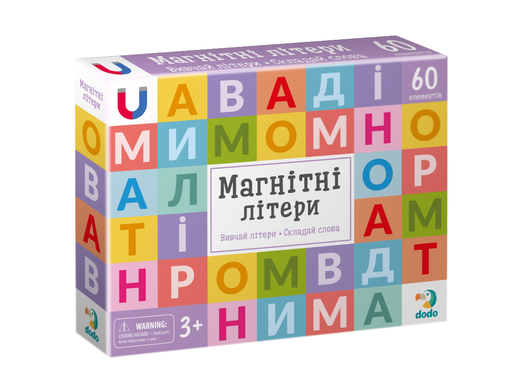 Набір магнітів Магнітні літери, DoDo