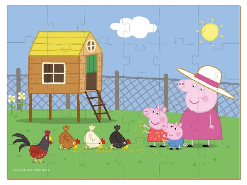 Пазл Peppa Pig, 30 элементов, DoDo 200301