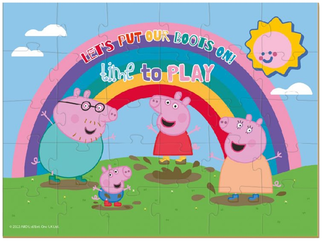 Пазл Peppa Pig, 30 элементов, DoDo