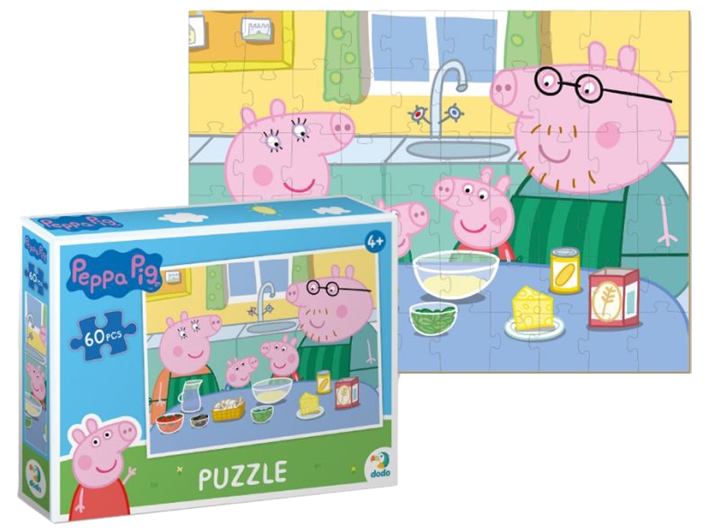 Пазл Peppa Pig, 60 элементов, DoDo 200331