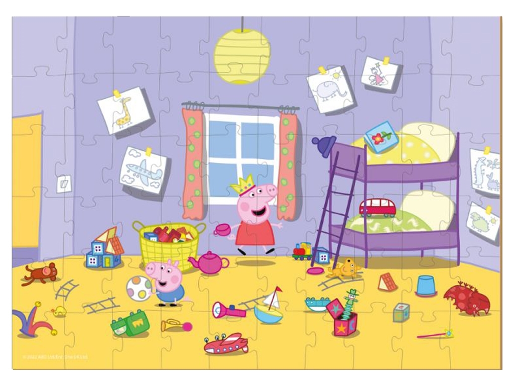 Пазл Peppa Pig, 60 елементів, DoDo 200332