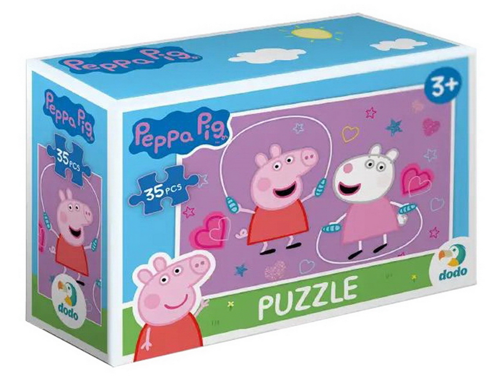 Пазл-міні Peppa Pig, 35 елементів, DoDo 200334