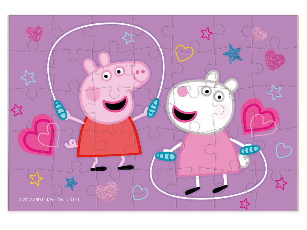 Пазл-міні Peppa Pig, 35 елементів, DoDo 200334