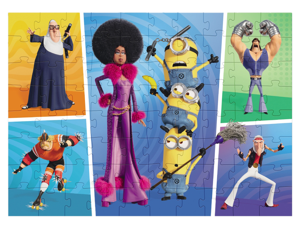 Пазл Minions Разоблачение воров, 80 элементов, DoDo 200363