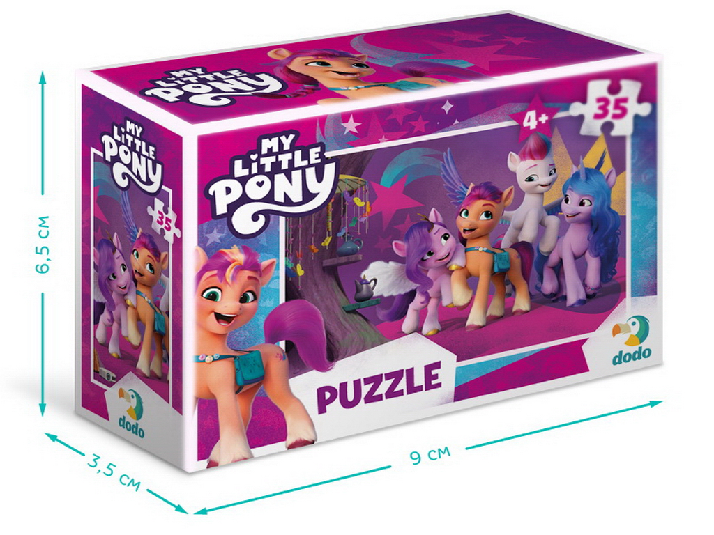 Пазл-мини My Little Pony, 35 элементов, DoDo