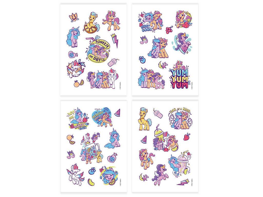 Набор детских временных татуировок My Little Pony, DoDo