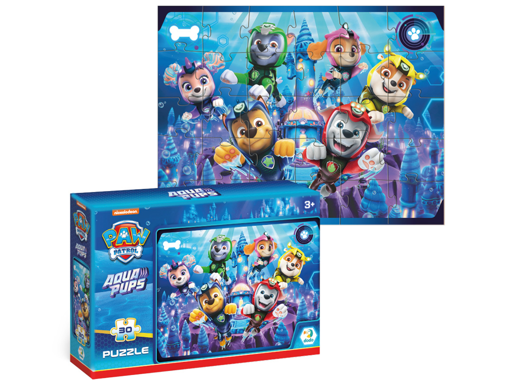 Пазл Paw Patrol, Aqua pups, 30 элементов, DoDo 200448