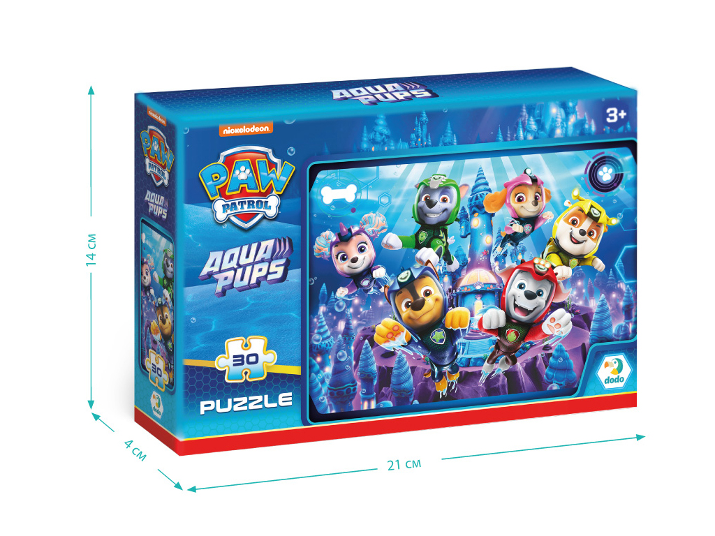 Пазл Paw Patrol, Aqua pups, 30 элементов, DoDo 200448