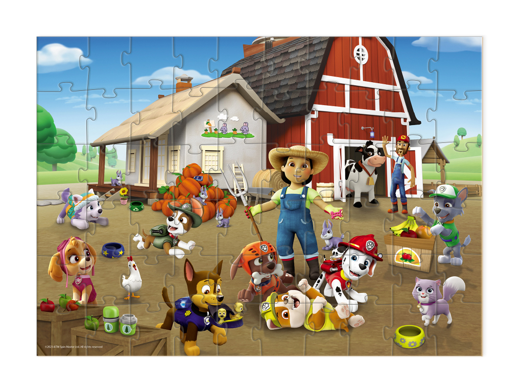 Вимельпазл Paw Patrol, На ферме, DoDo 200452