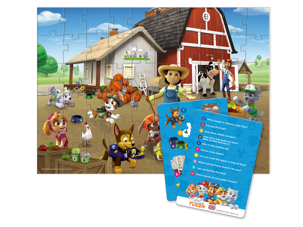Вимельпазл Paw Patrol, На ферме, DoDo 200452