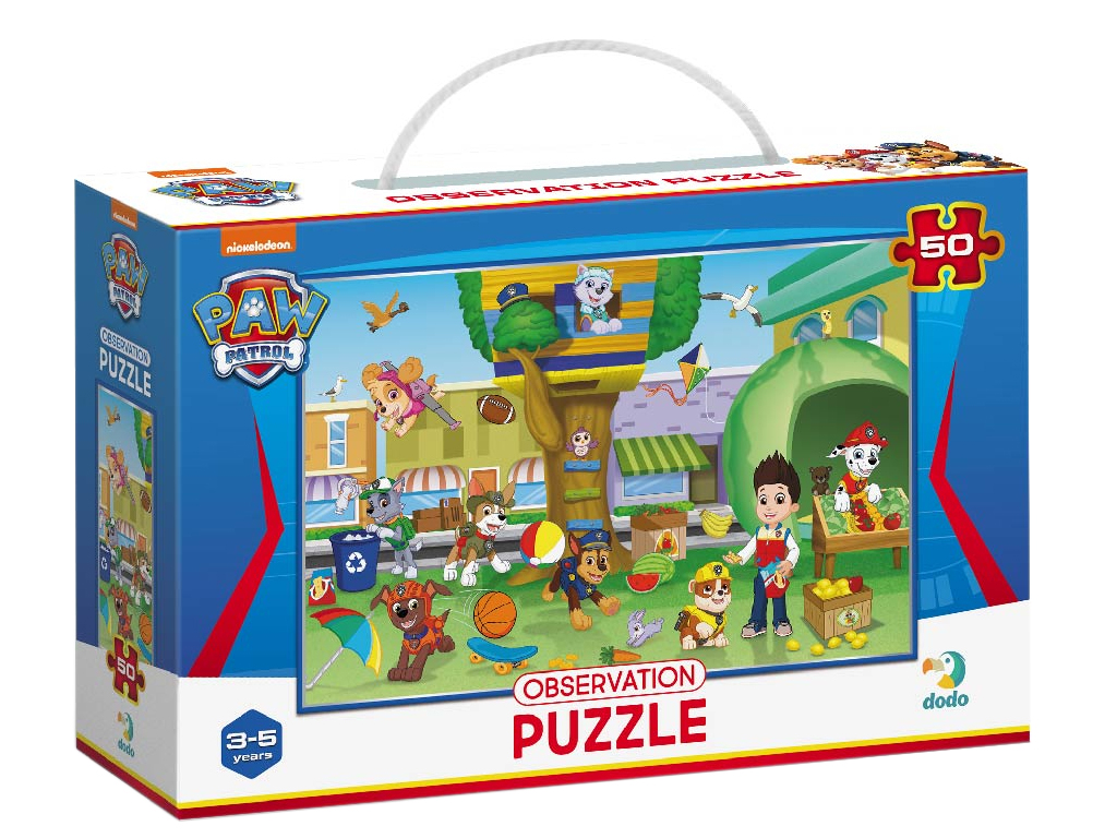 Пазл обсервационный Paw Patrol Летние развлечения, 50 элементов, DoDo