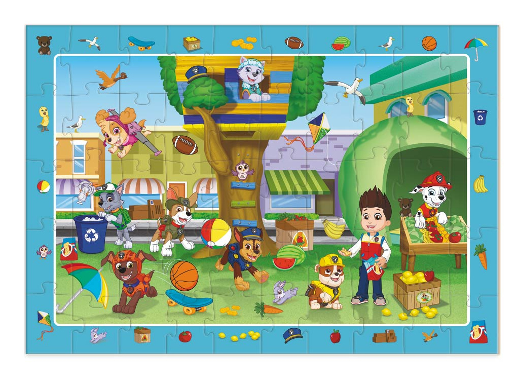 Пазл обсервационный Paw Patrol Летние развлечения, 50 элементов, DoDo