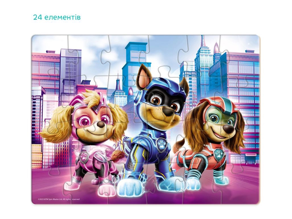 Пазл Paw Patrol Вместе с друзьями, 24 элемента, DoDo