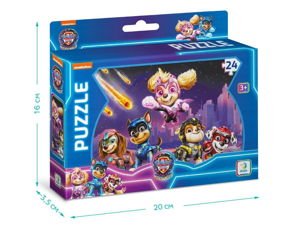 Пазл Paw Patrol Вперед к приключениям, 24 элемента, DoDo