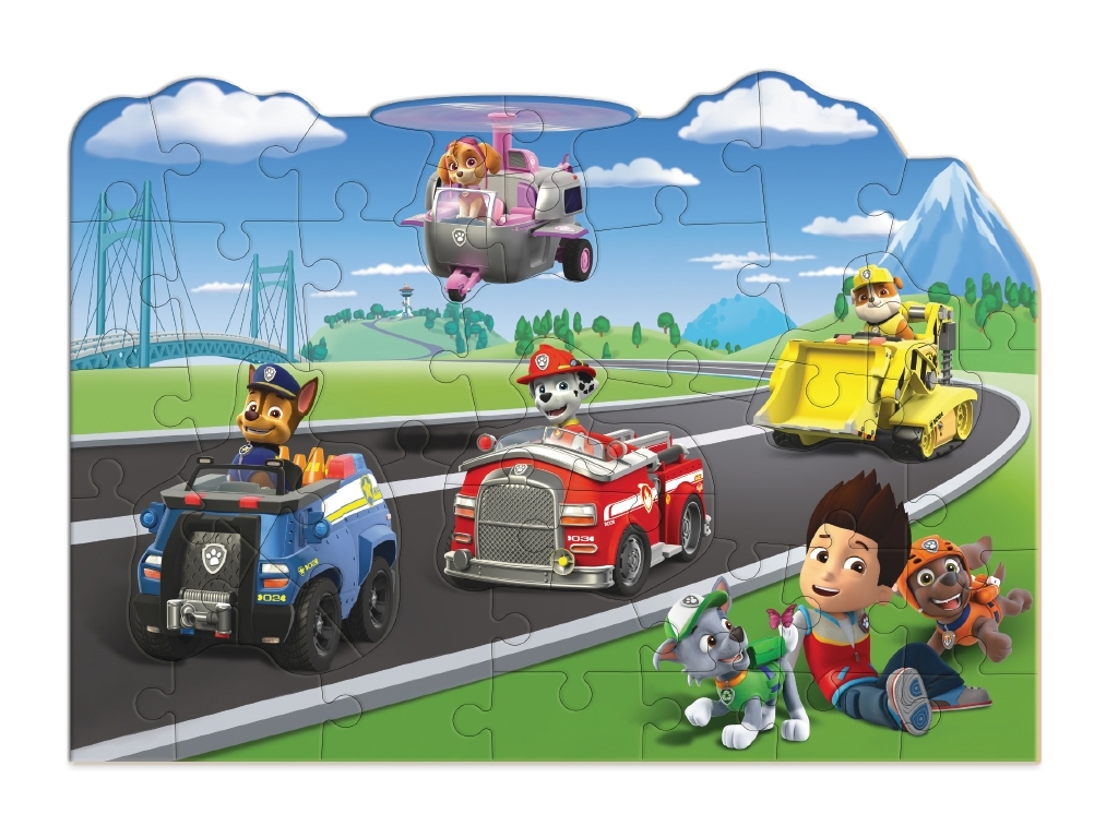Пазл великий на підлогу Paw Patrol, 40 елементів, DoDo