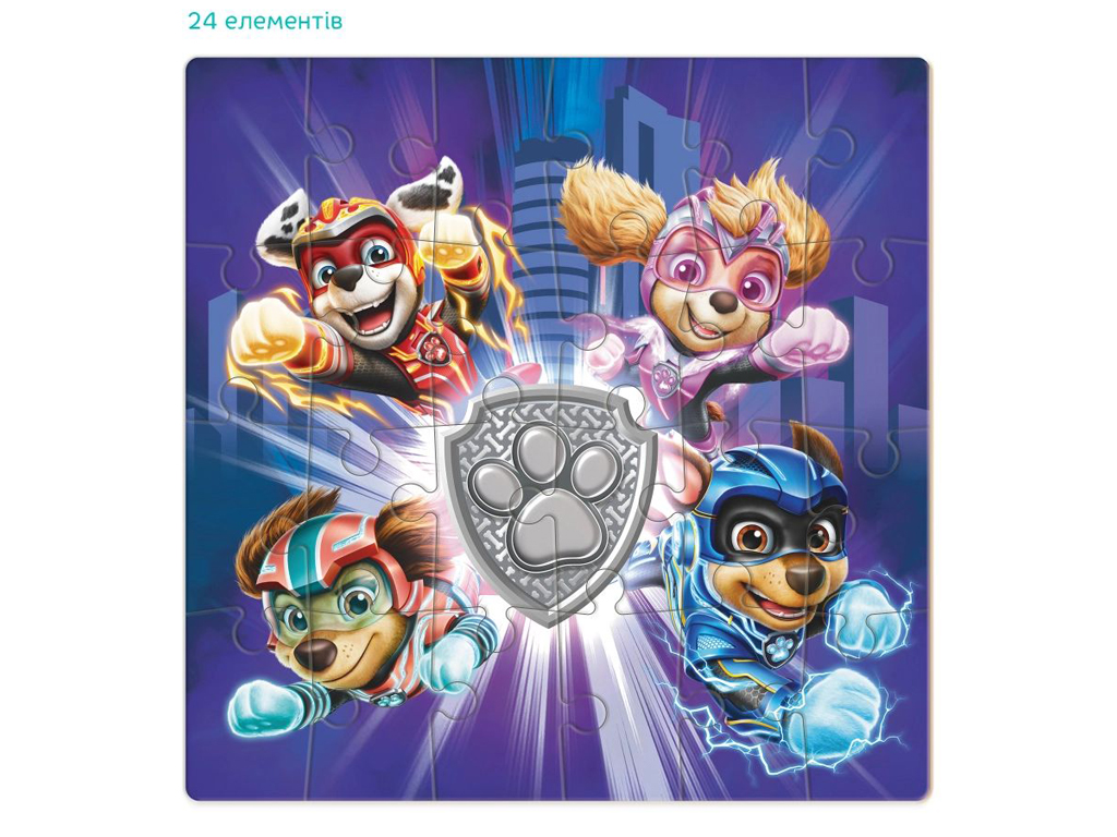 Пазл Paw Patrol Мощные герои, 24 элемента, DoDo 200470
