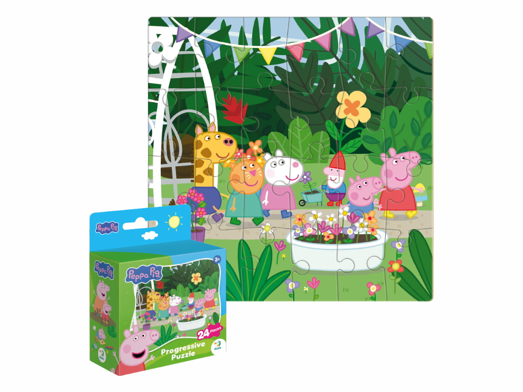 Пазл на 24 елементи Peppa Pig, Дивокрай, DoDo 200479