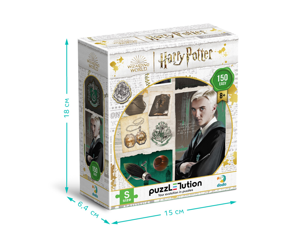 Пазл Harry Potter, Слизерин, 150 елементів, DoDo 200494