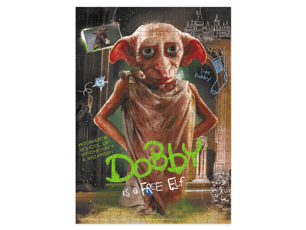 Пазл Harry Potter, Добі, 250 елементів, DoDo 200497