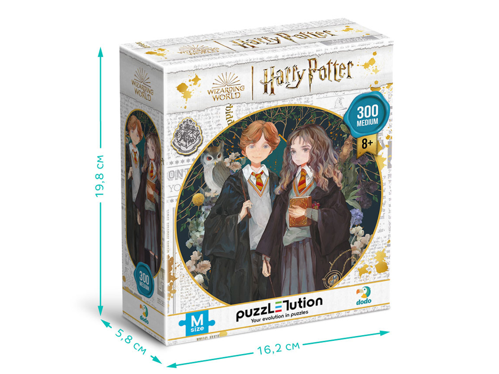 Пазл Harry Potter, Герміона та Роналд, 300 елементів, DoDo 200499