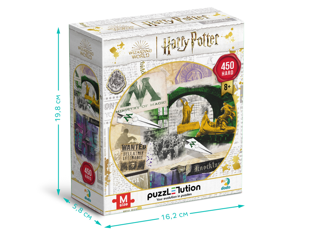 Пазл Harry Potter, Министерство магии и Аллея Ноктерн, 450 элементов, DoDo 200504