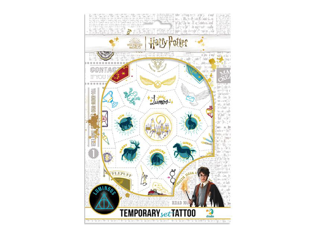 Набор детских временных татуировок Harry Potter, Символы, DoDo