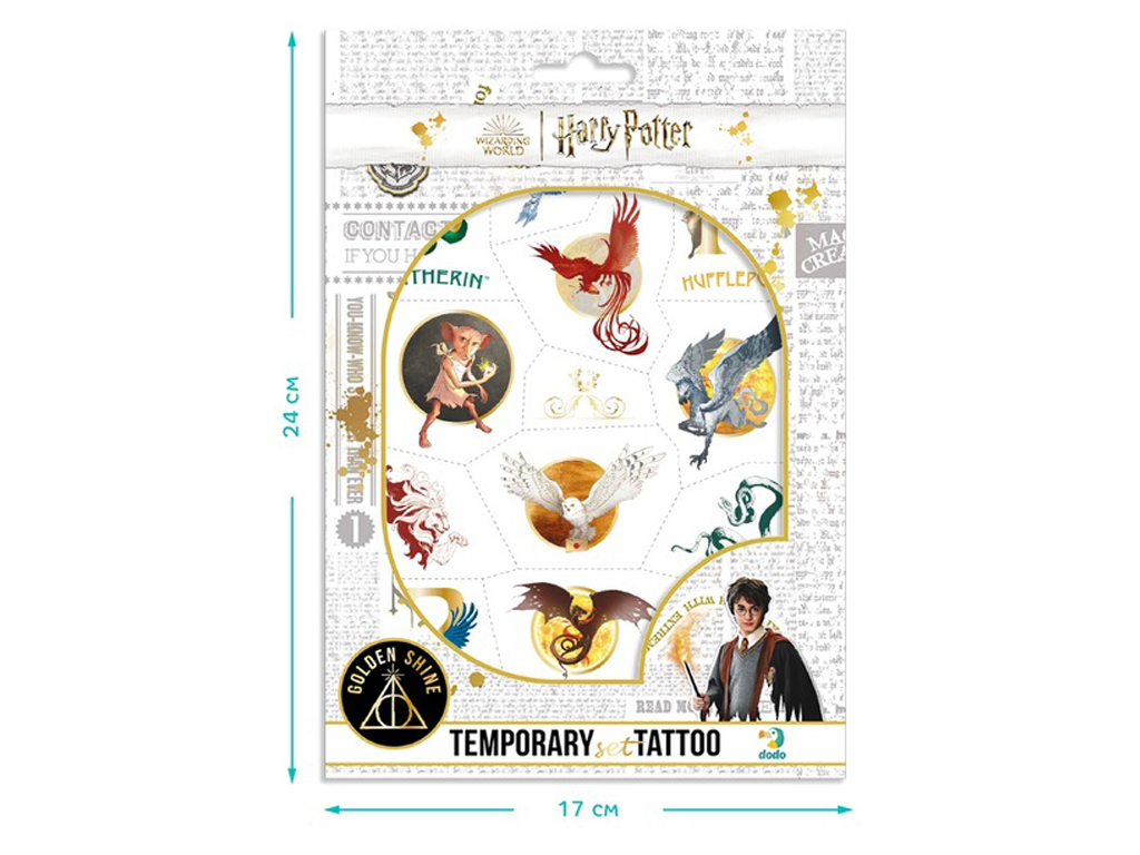 Набор детских временных татуировок Harry Potter, DoDo