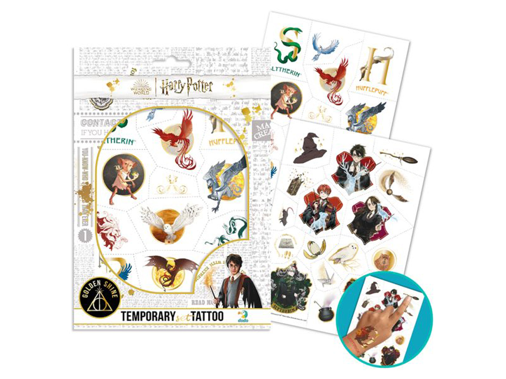 Набор детских временных татуировок Harry Potter, DoDo