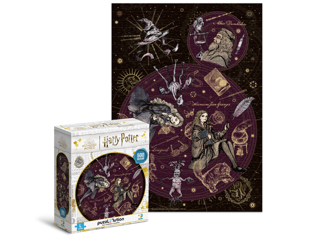 Пазл Harry Potter, Лідер, Перфекціоністка, Надзвичайна, 500 елементів, DoDo 200507