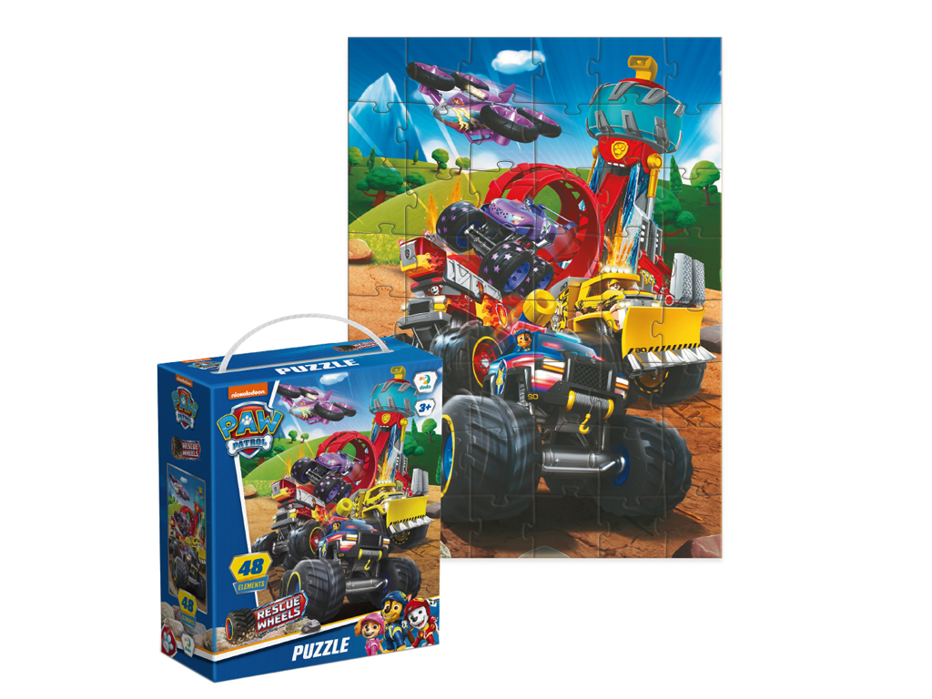 Пазл Paw Patrol, Rescue Wheels, 48 елементів, DoDo 200524