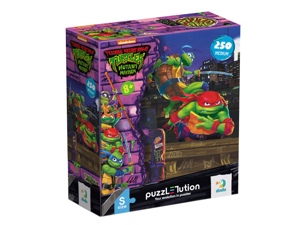 Пазл Medium-S TMNT, Леонардо та Рафаель, 250 елементів, DoDo 200528