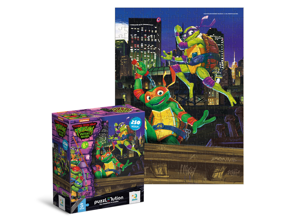 Пазл Medium-S TMNT, Донателло и Микеланджело, 250 элементов, DoDo 200529