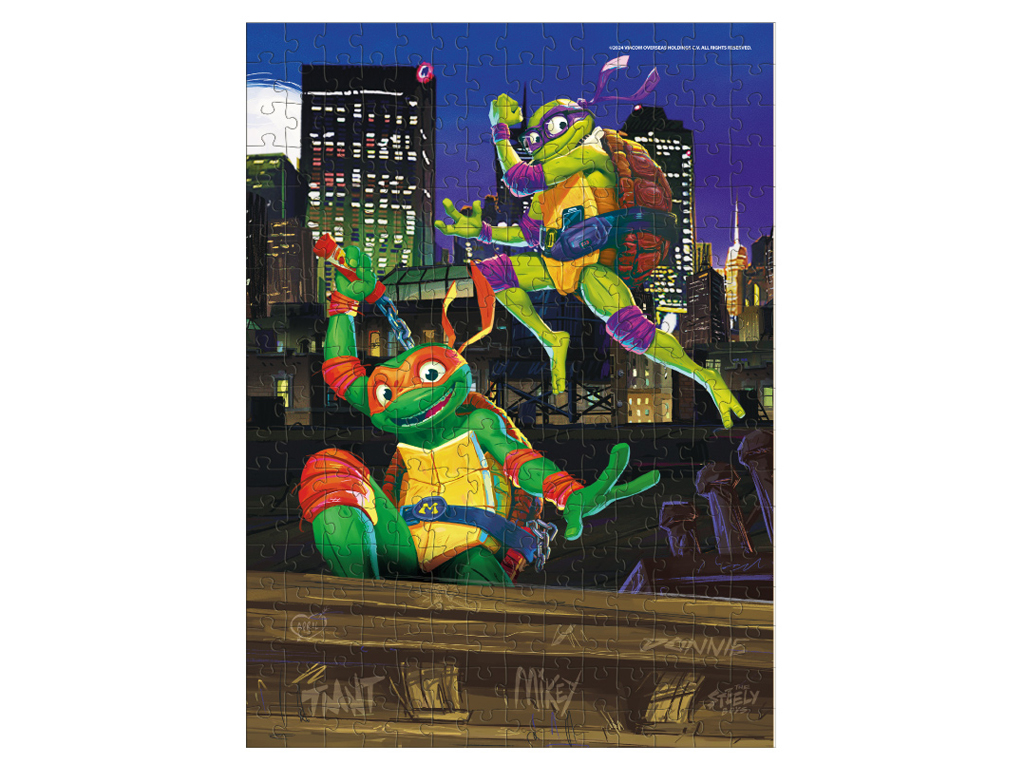 Пазл Medium-S TMNT, Донателло и Микеланджело, 250 элементов, DoDo 200529