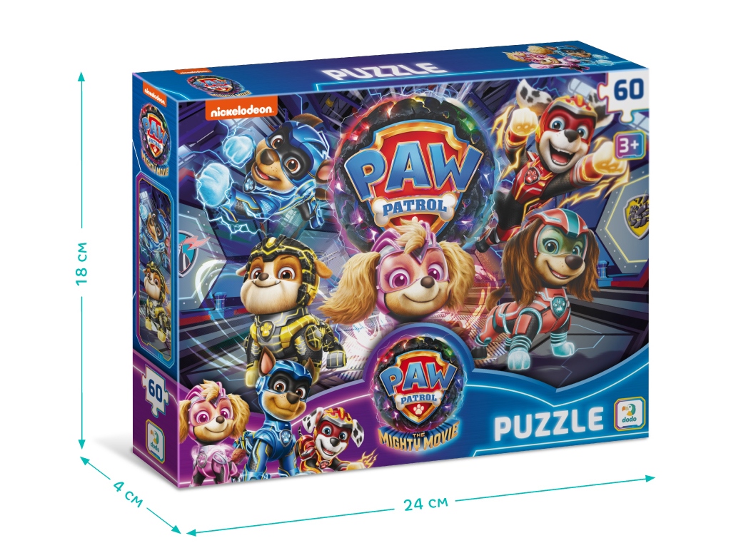 Пазл Paw Patrol, Операция – взрыв метеорита, 60 элементов, DoDo