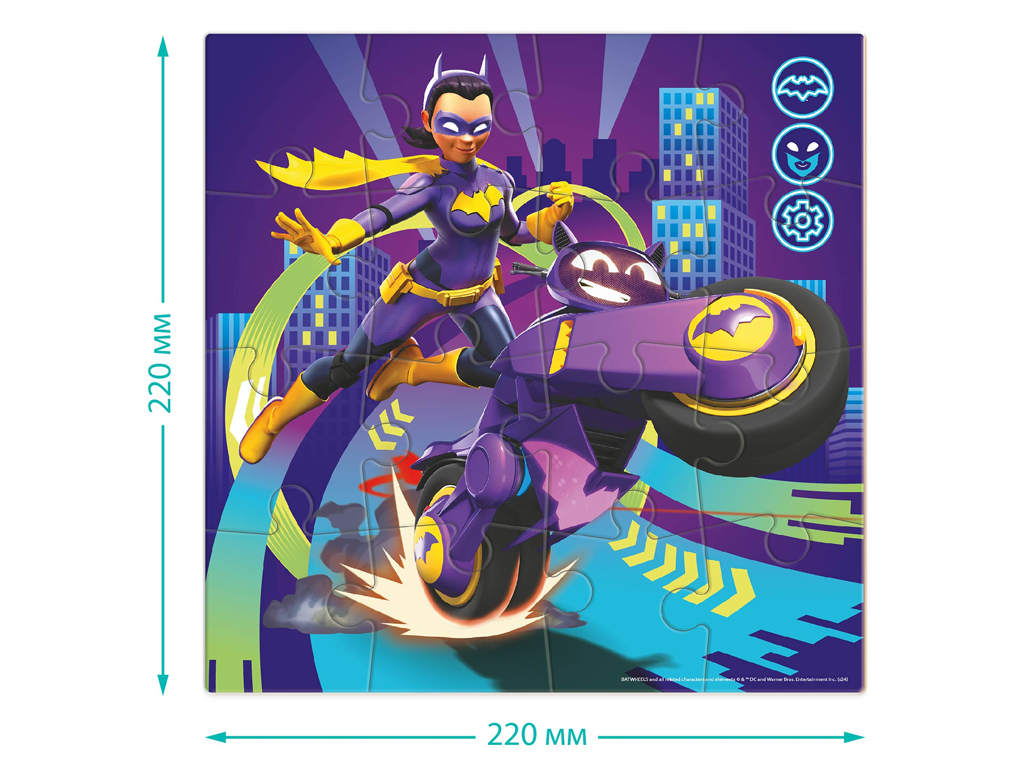 Пазл Batwheels Мотоцикл Бібі, DoDo 200552