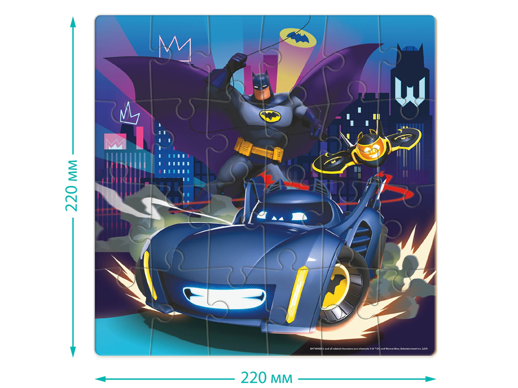 Пазл Batwheels Бетмобіль Бам; DoDo 200554