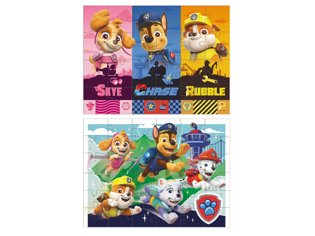Пазл Paw Patrol Такие хорошие щенки 2в1, DoDo 200561