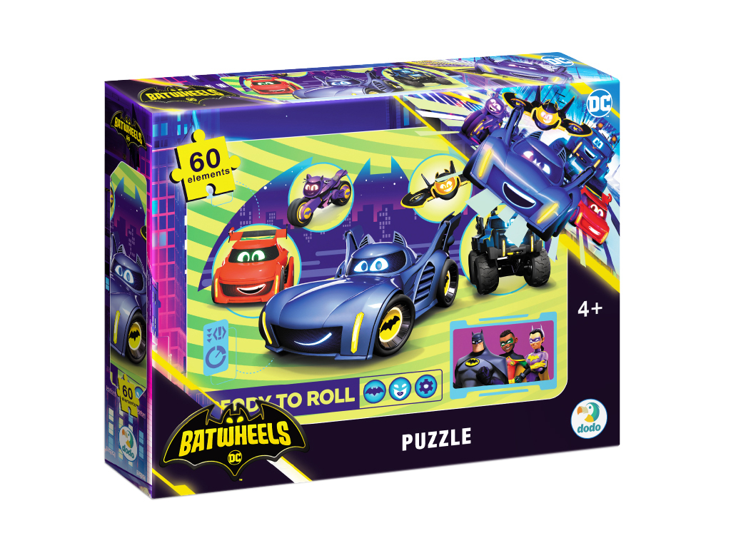 Пазл Batwheels Колеса просто хотят развлечься; DoDo 200563