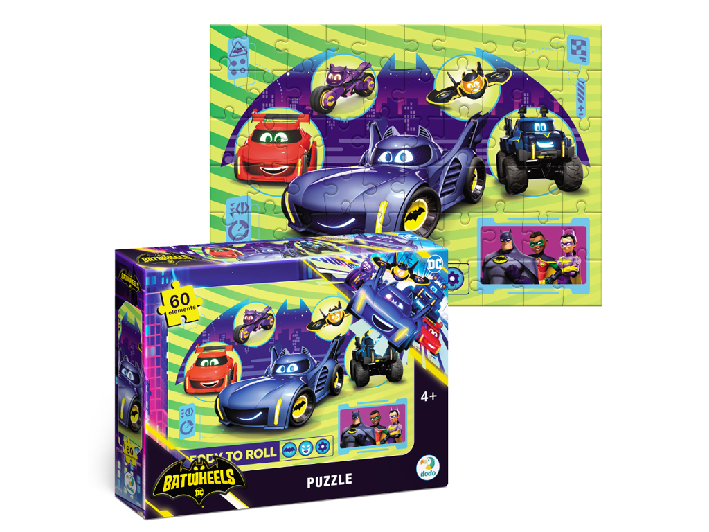 Пазл Batwheels Колеса просто хотят развлечься; DoDo 200563