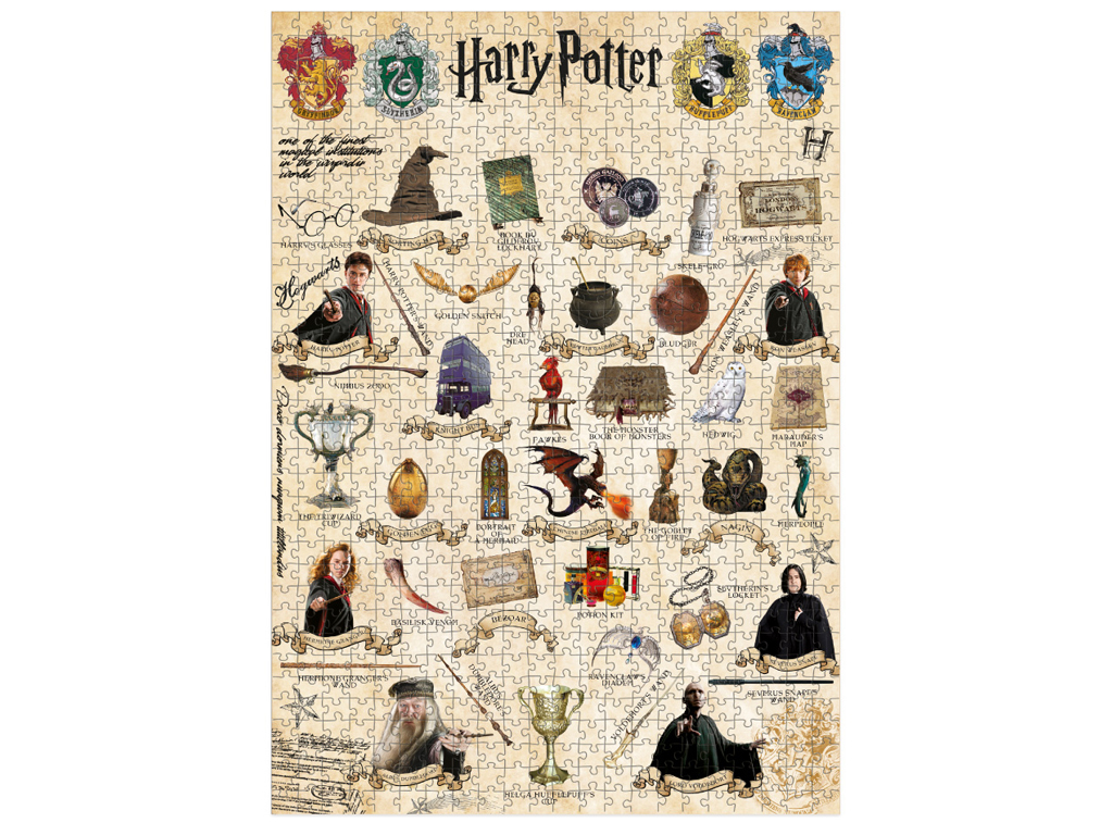 Пазл Easy-XL Harry Potter Посібник для чарівників, 770 елементів, DoDo 200569