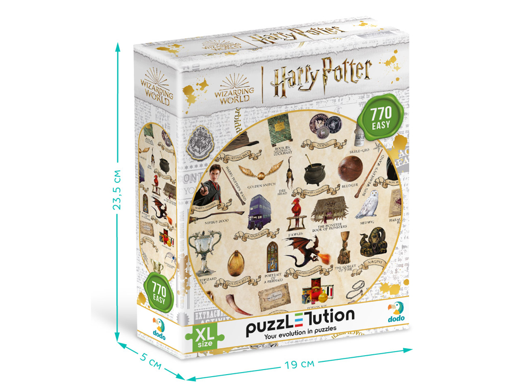 Пазл Easy-XL Harry Potter Посібник для чарівників, 770 елементів, DoDo 200569